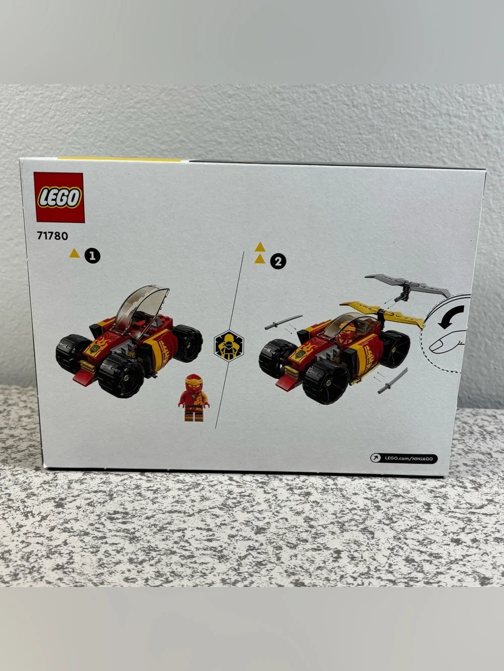 LEGO 71780 Ninjago Kai’s Ninja Race Car EVO Set Kit Brand New Sealed